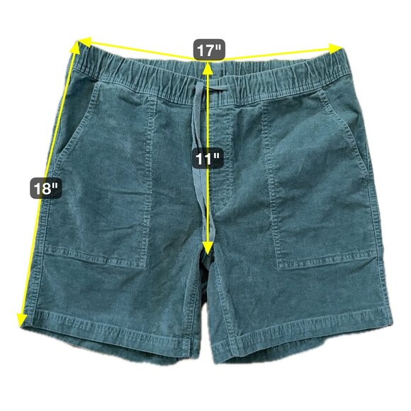 Alpine Design Men's Cord Hiking Shorts Large Green 90s Outdoor Trail Gorpcore - Picture 5 of 9